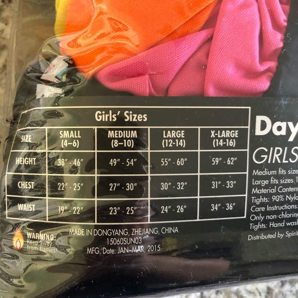 Spirit Day of the Dead Costume Girls - Picture 4 of 7